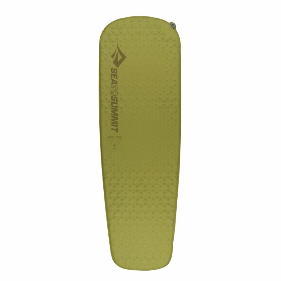 Sleeping Bags & Pads * | Sea To Summit Camp Self-Inflating Sleeping Mat Green