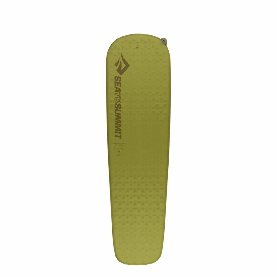 Sleeping Bags & Pads * | Sea To Summit Camp Self-Inflating Sleeping Mat Green