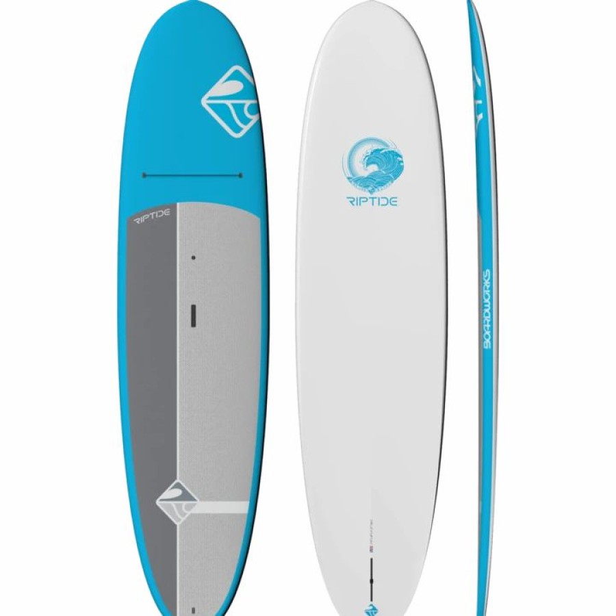 Sup & Kayak * | Boardworks Riptide Sup Blue/Grey/White