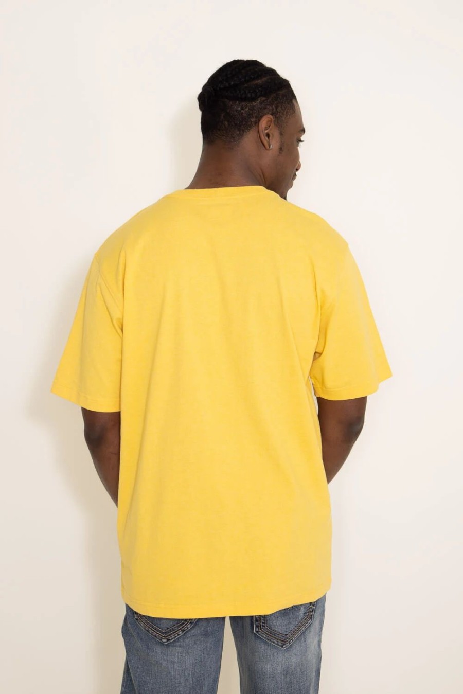 T-Shirts * | Carhartt K87 T-Shirt For Men In Yellow | K87-Y36 Sundance