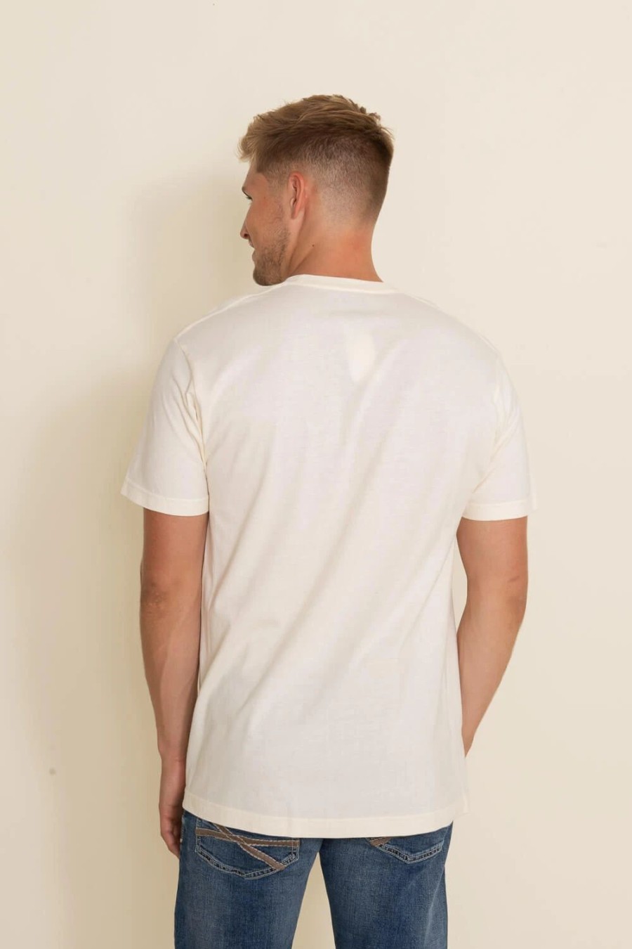 T-Shirts * | American Classics Yellowstone Protect The Land T-Shirt For Men In Cream | 501 Natural