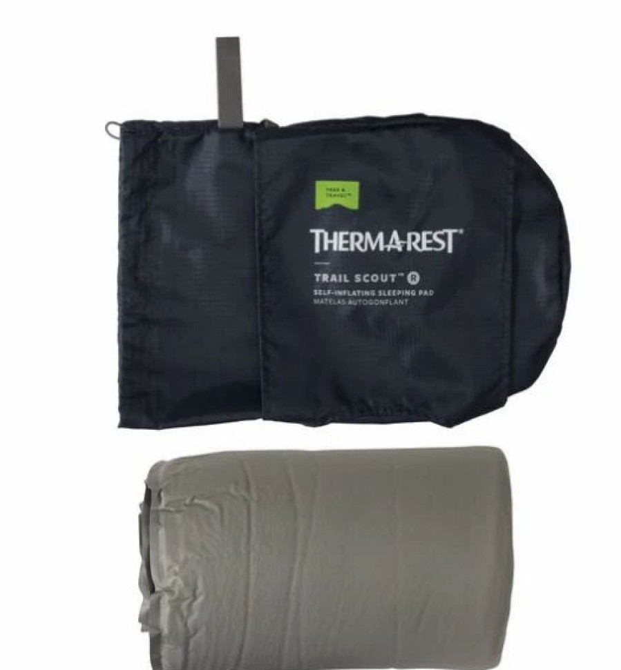 Sleeping Bags & Pads * | Therm-A-Rest Trail Scout Gray