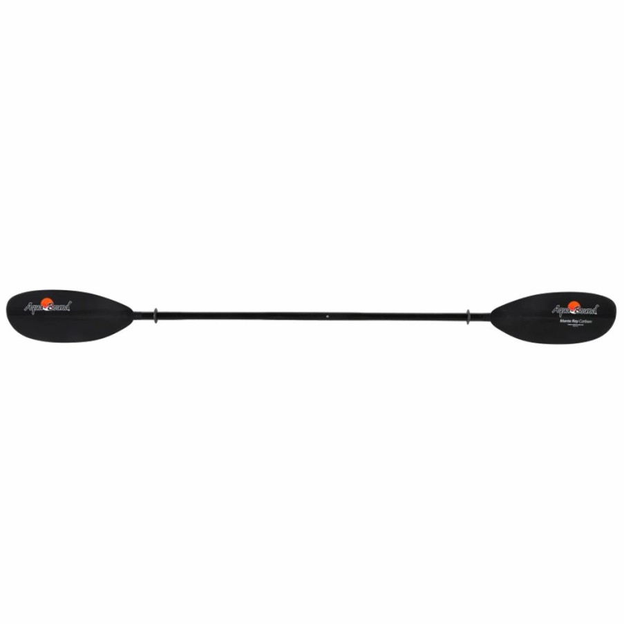 Sup & Kayak * | Aqua-Bound Tech Manta Ray 2-Piece Snap-Button Kayak Paddle Carbon