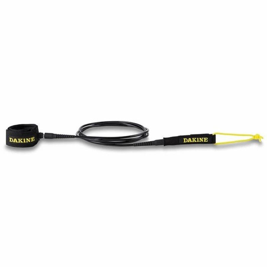 Sup & Kayak * | Dakine Longboard Ankle Leash 9'6Ft X 1/4In Black