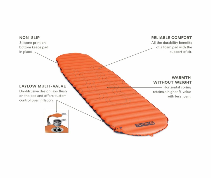 Sleeping Bags & Pads * | Nemo Flyer Sleeping Pad Desert Dawn