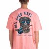 T-Shirts * | Simply Southern Fish Dog T-Shirt For Men In Pink | Sc-Mn-Ss-Fishdog Shrimp