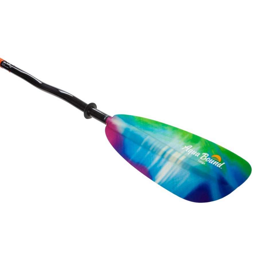 Sup & Kayak * | Aqua-Bound Tech Tango Fiberglass 2-Piece Straight Shaft Kayak Paddle Northern Lights