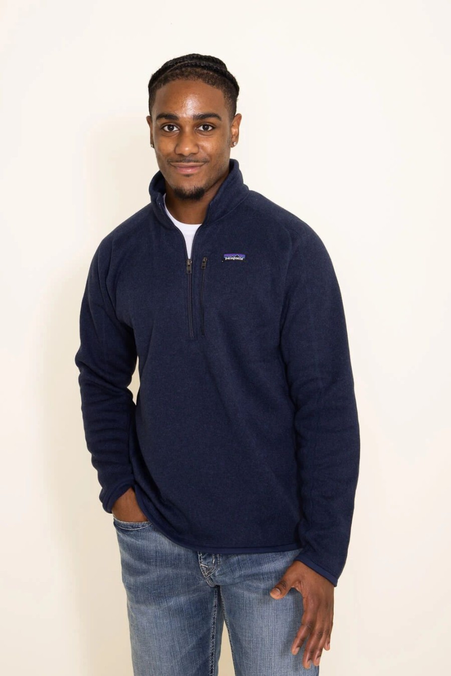 Sweatshirts & Fleece * | Patagonia Men'S Better Sweater 1/4-Zip Pullover In | 25523-Nena Navy