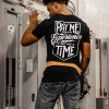 T-Shirts * | Troll Co Pay Me T-Shirt For Men In | Tc0585 Black