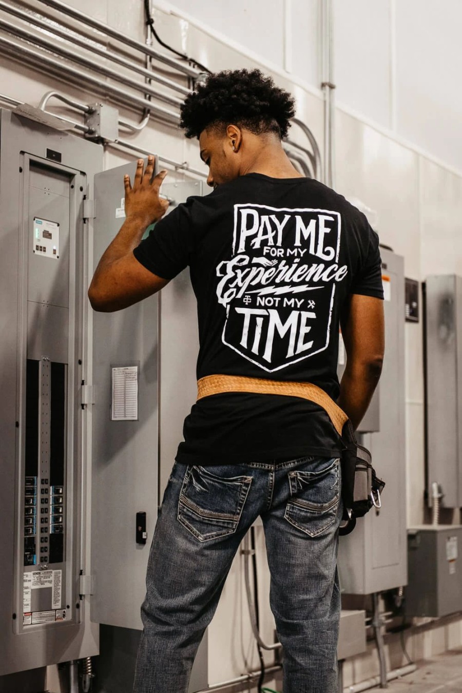 T-Shirts * | Troll Co Pay Me T-Shirt For Men In | Tc0585 Black