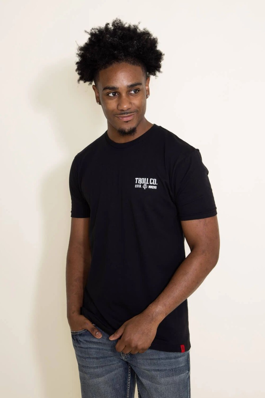 T-Shirts * | Troll Co Pay Me T-Shirt For Men In | Tc0585 Black