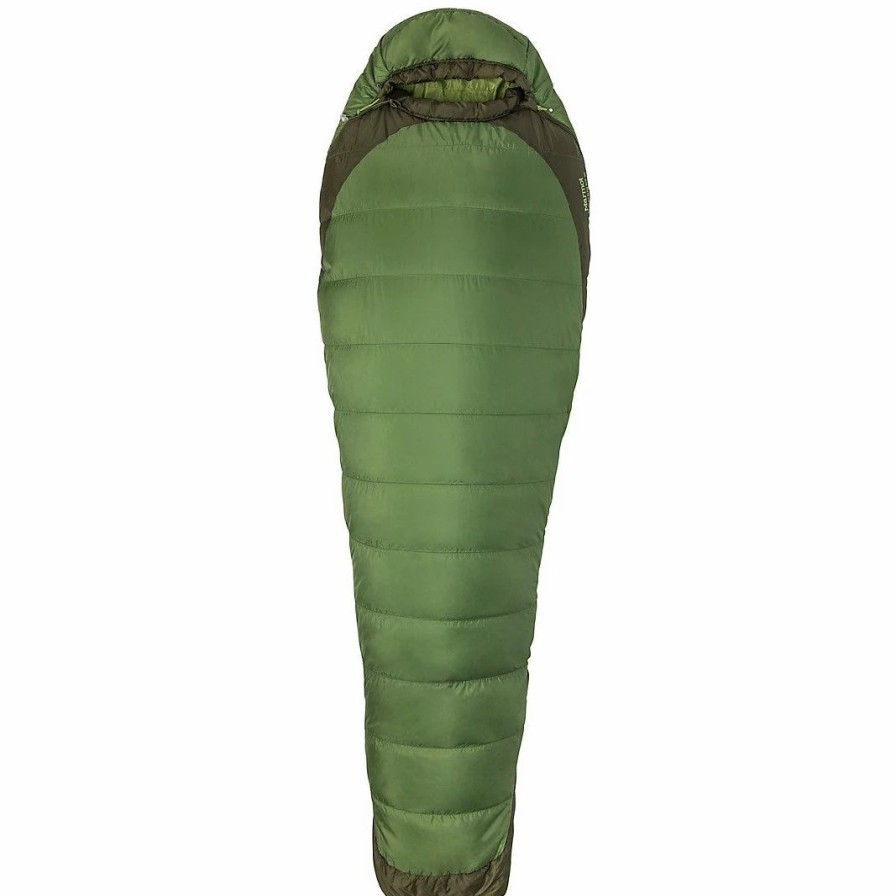 Sleeping Bags & Pads * | Marmot Trestles Elite Eco 30 Sleeping Bag Regular Vine Green / Forest Night