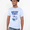 T-Shirts * | Brew City Beer Gear, Inc. Brew City Apparel Busch Light Bad Day T-Shirt For Men In Blue | 16359-901C Light Blue