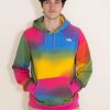 Sweatshirts & Fleece * | The North Face All Over Print Hoodie For Men In Multi | Nf0A81Yf-Iax Super Sonic Blue