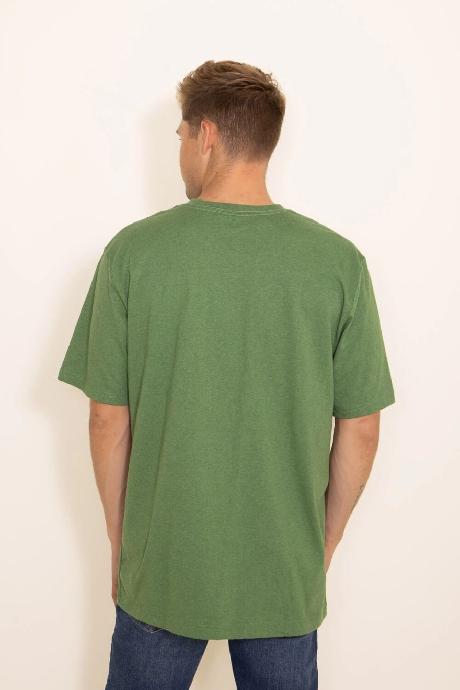 T-Shirts * | Carhartt K87 T-Shirt For Men In | K87-L01 Green