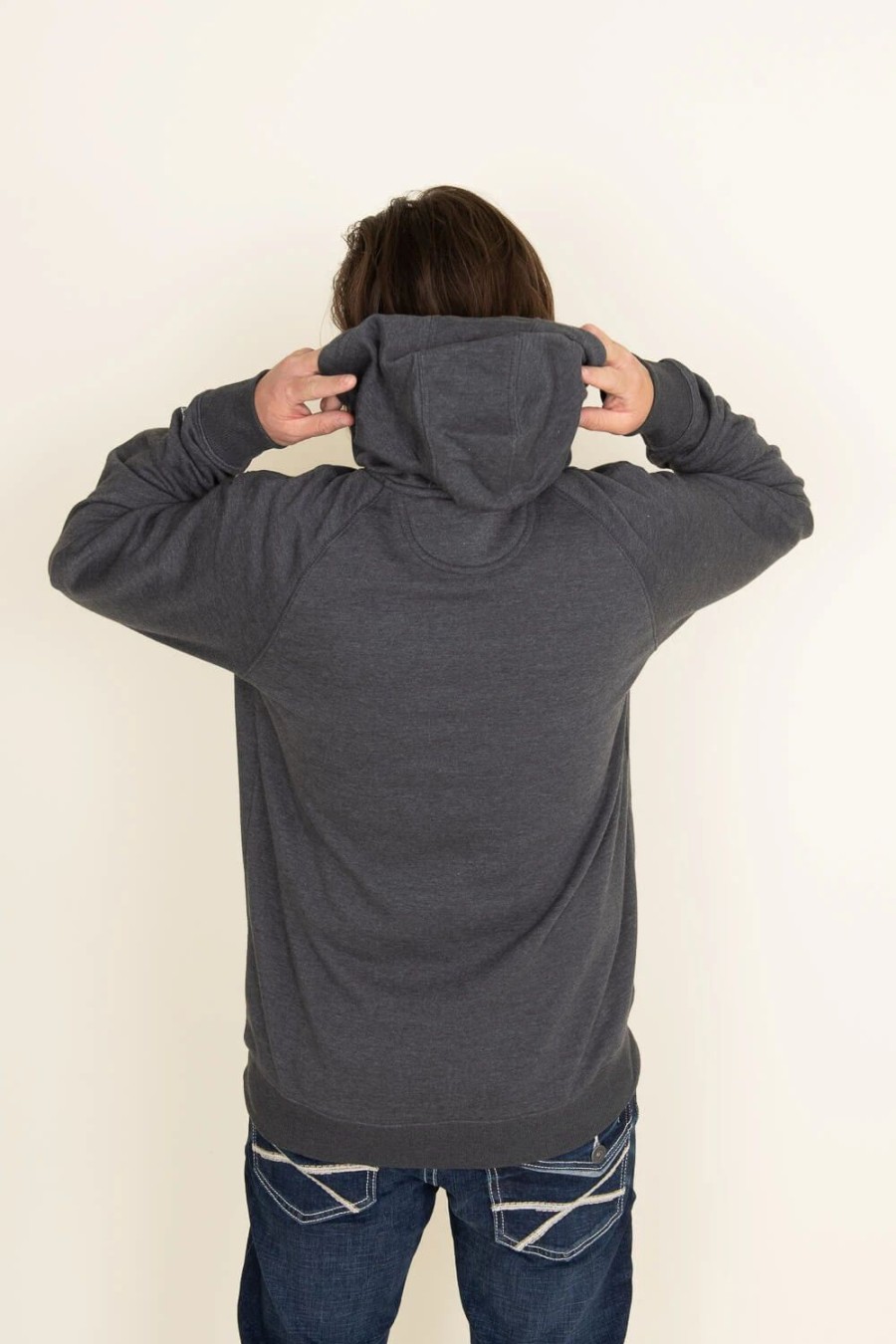 Sweatshirts & Fleece * | Carhartt Lightweight Hoodie For Men In Grey | 105569-Crh Carbon Carbon Heather