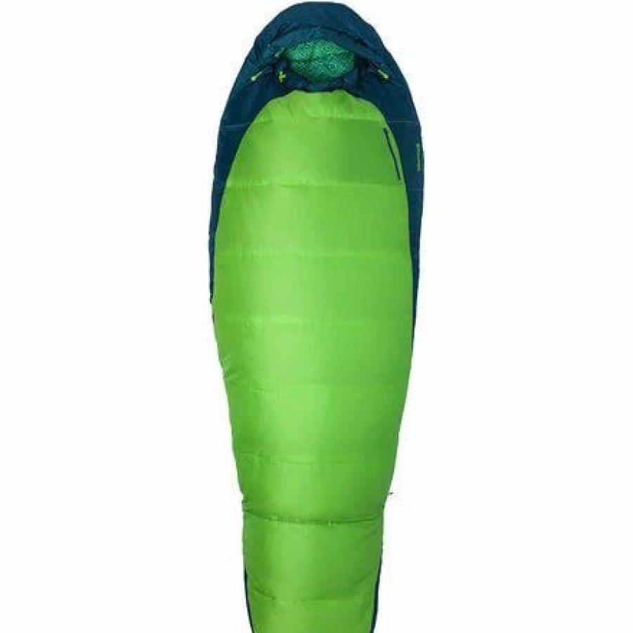 Sleeping Bags & Pads * | Marmot Trestles 30 Sleeping Bag For Women Regular Greenery / Deep Teal