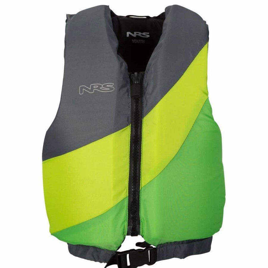 Sup & Kayak * | Nrs Crew Youth Pfd Green