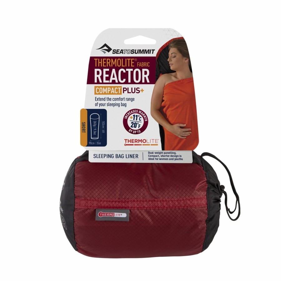 Sleeping Bags & Pads * | Sea To Summit Reactor Plus Compact Thermolite Liner One Color