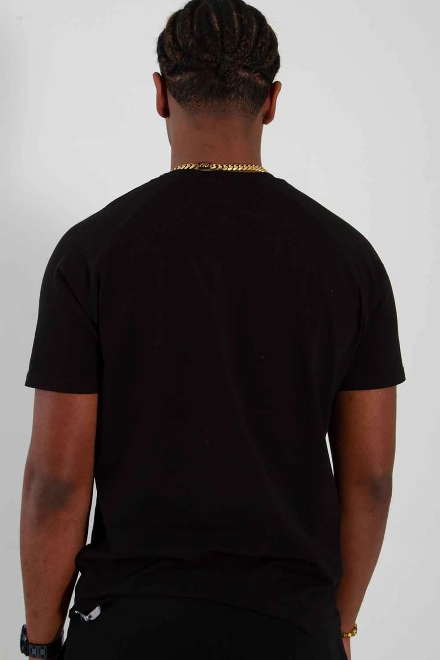 T-Shirts * | Reflex Jeans 1897 Activewear Est. 1897 Logo Tech T-Shirt For Men In | Ws830 Black