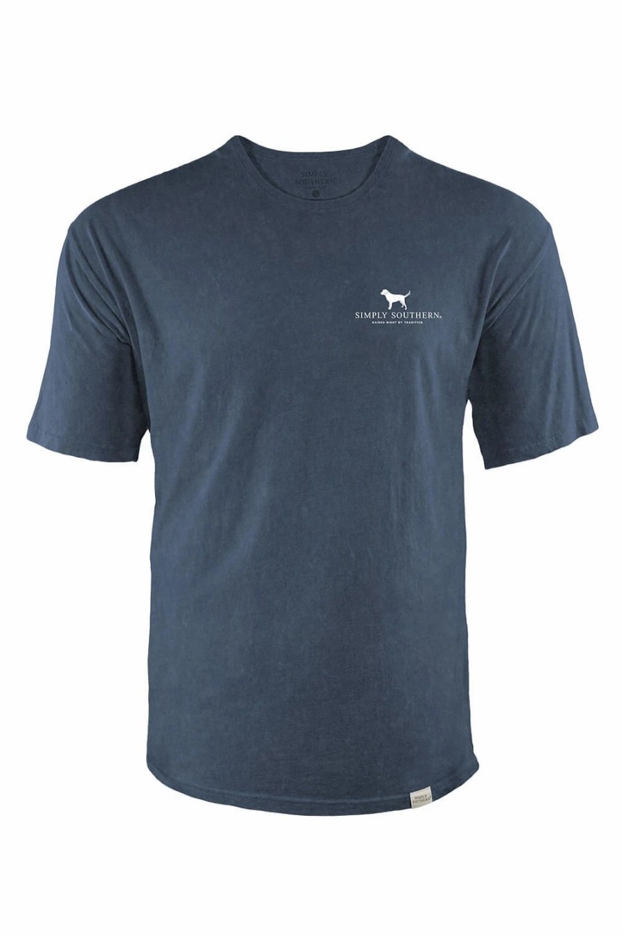 T-Shirts * | Simply Southern Lighthouse T-Shirt For Men In Grey | Sc-Mn-Ss-Lighthouse Mood