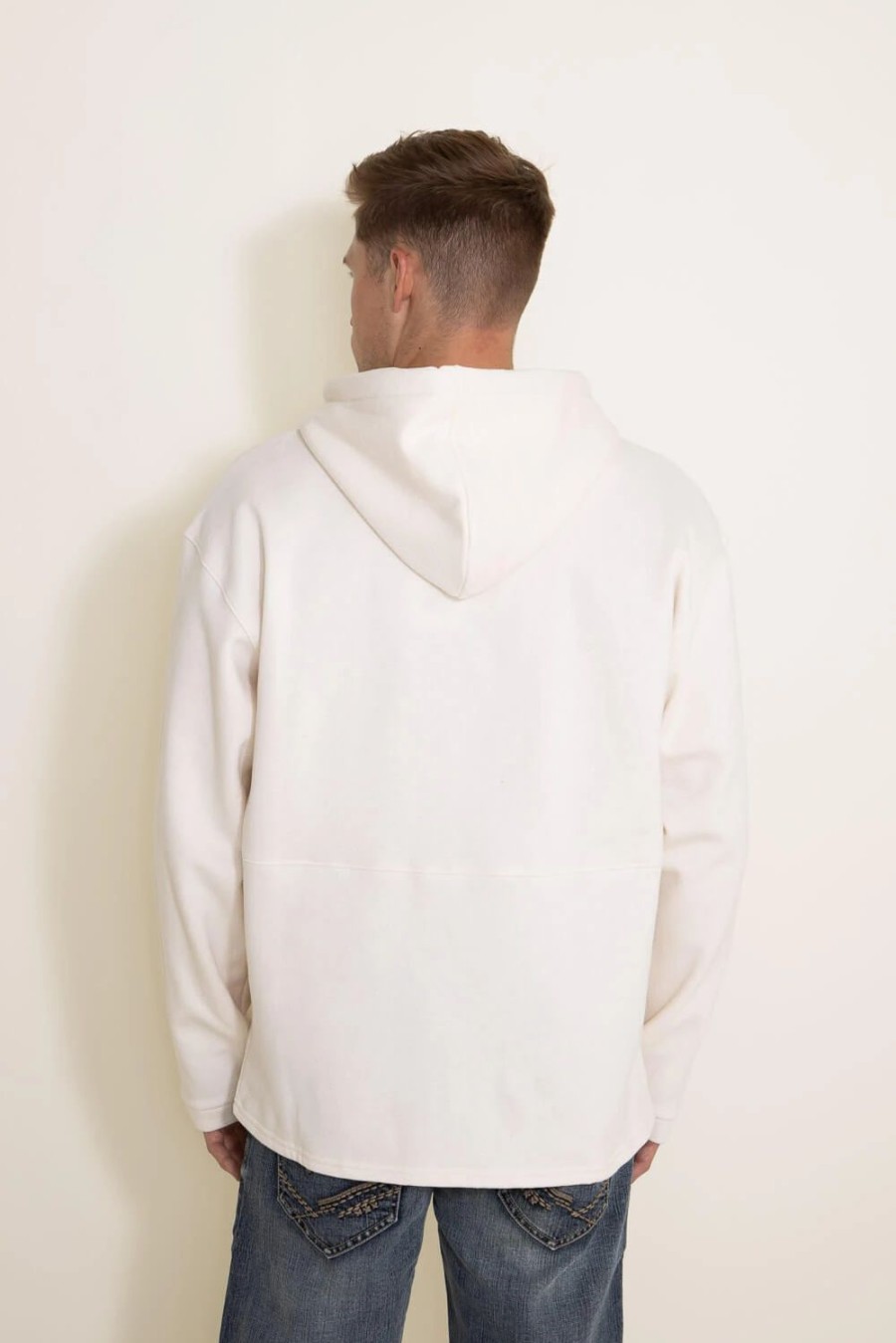 Sweatshirts & Fleece * | The North Face Earth Day Hoodie For Men In White | Nf0A812B-Aoi Unbleached/Reef Wate