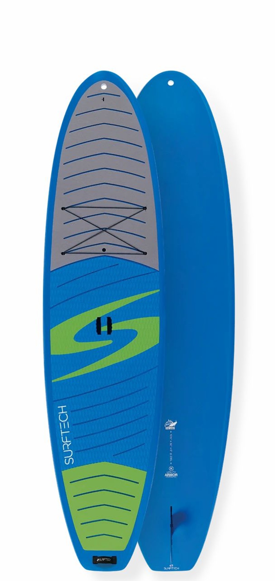 Sup & Kayak * | Surf Tech 10'6 Lido Stand Up Paddleboard Blue/Green