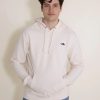 Sweatshirts & Fleece * | The North Face Heritage Patch Hoodie For Men In White | Nf0A7Unu-N3N-Gardeniawhite Gardenia White