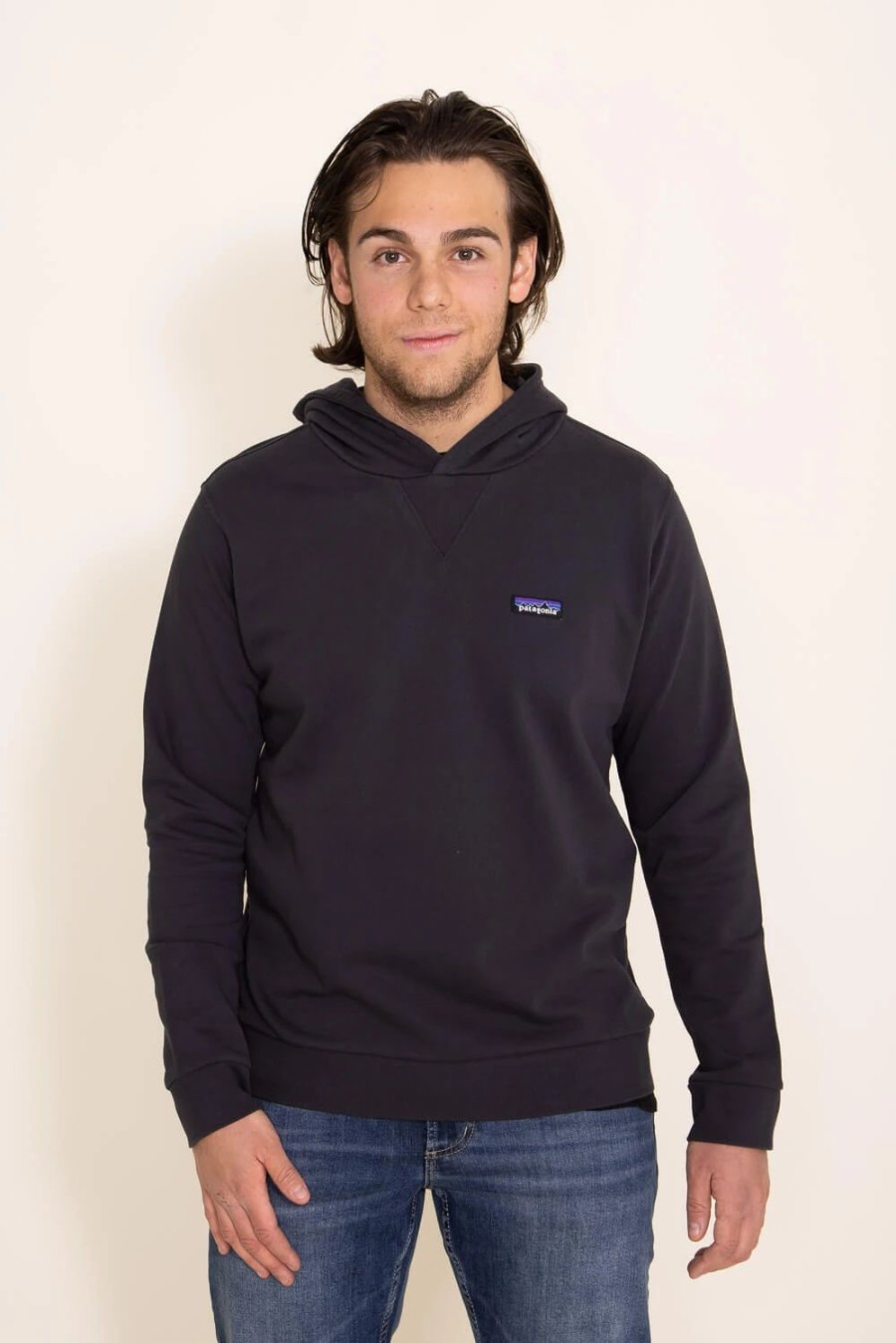 Sweatshirts & Fleece * | Patagonia Men'S Organic Certified Cotton Hoodie Sweatshirt In Black | 26330-Inbk Black Tan