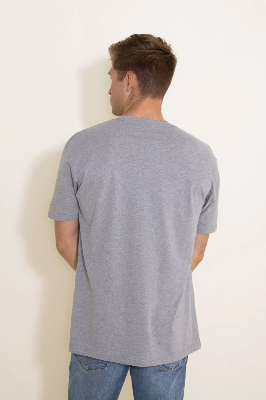 T-Shirts * | Kimes Ranch Cody T-Shirt For Men In Grey | S22-404002-Darkgreyheather Dark Grey Heather