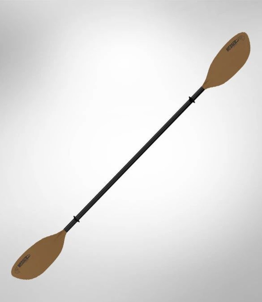 Sup & Kayak * | Werner Paddles Tybee Hooked 2-Piece Straight Shaft Paddle Brown