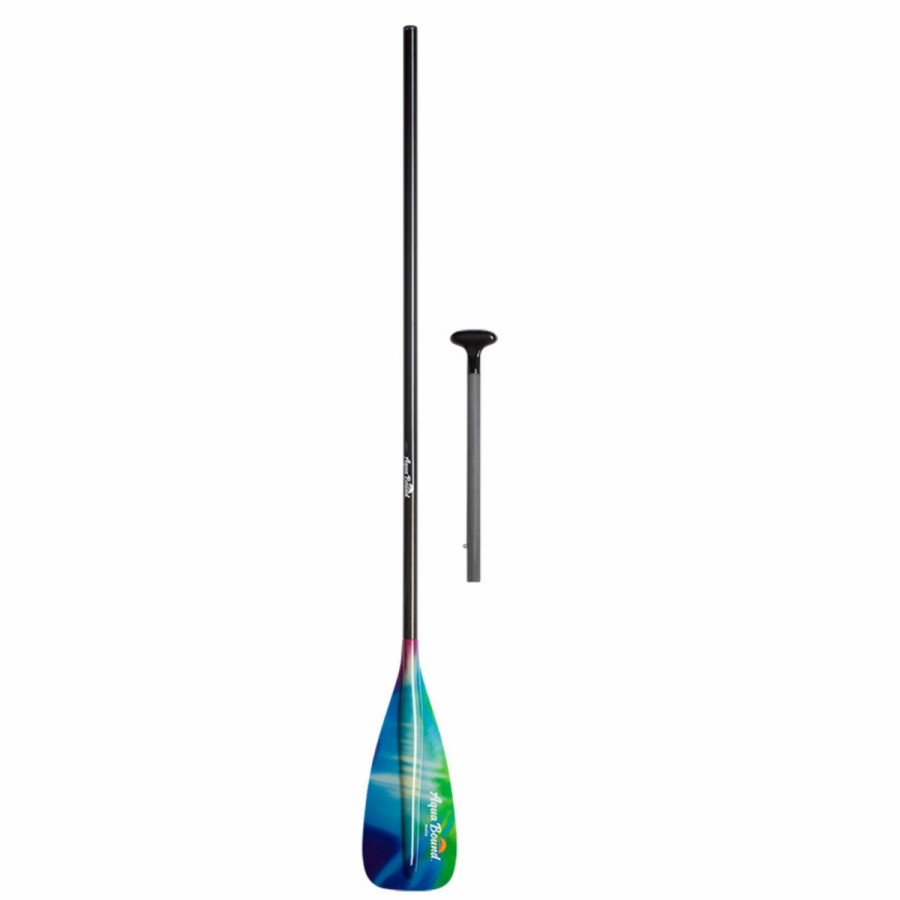 Sup & Kayak * | Aqua-Bound Tech Malta Fiberglass 2-Piece Adjustable Stand-Up Paddle