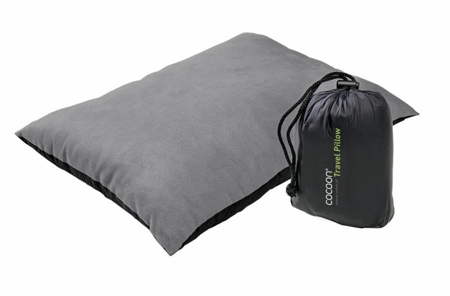 Sleeping Bags & Pads * | Cocoon Microfiber Travel Pillow Black