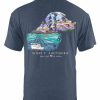 T-Shirts * | Simply Southern Xxl Lighthouse T-Shirt For Men In Grey | Sc-Mn-Ss-Lighthouse Xxl Mood