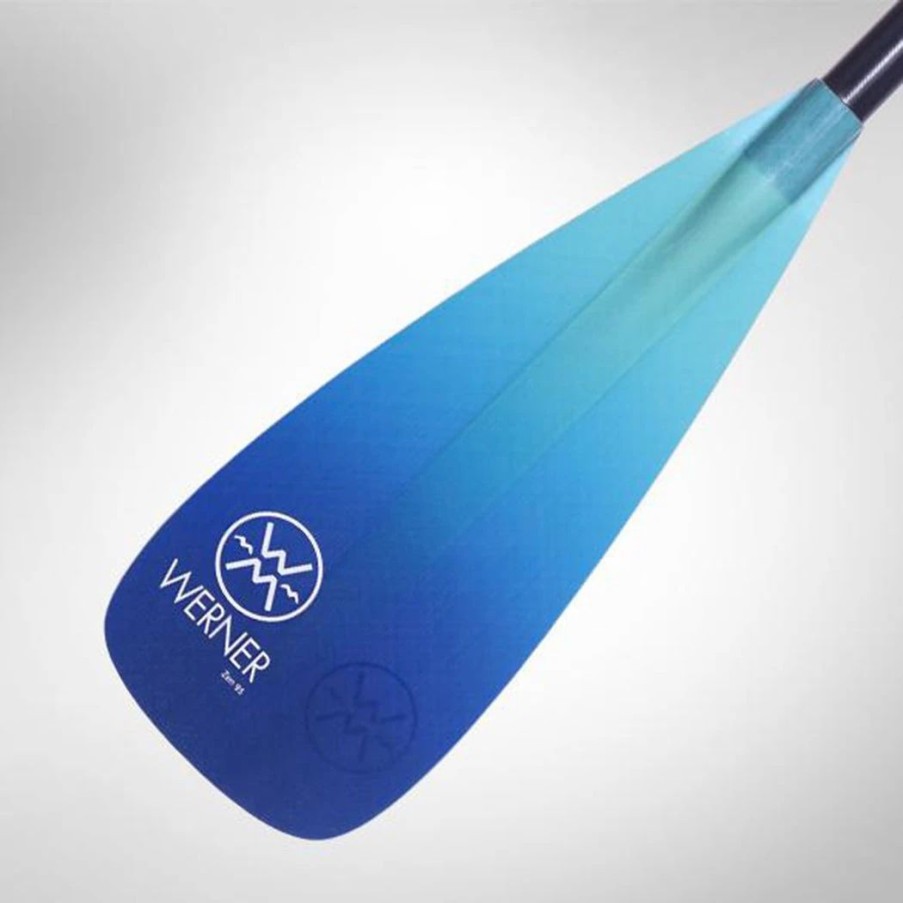 Sup & Kayak * | Werner Paddles Zen 95 Adjustable Straight Shaft Paddle Abyss