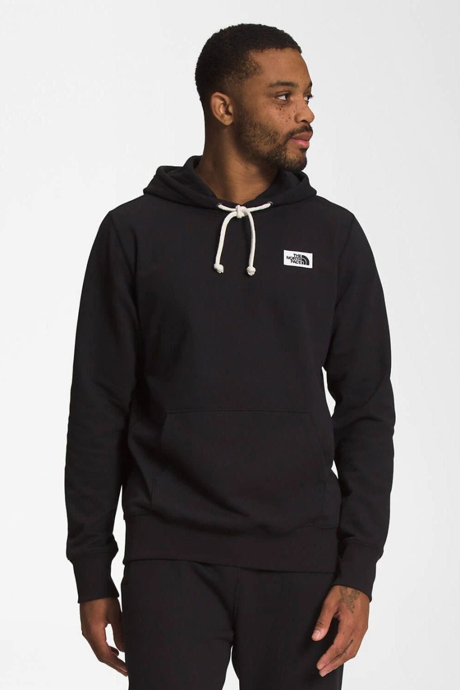 Sweatshirts & Fleece * | The North Face Heritage Patch Hoodie For Men In | Nf0A7Unu-Jk3 Black