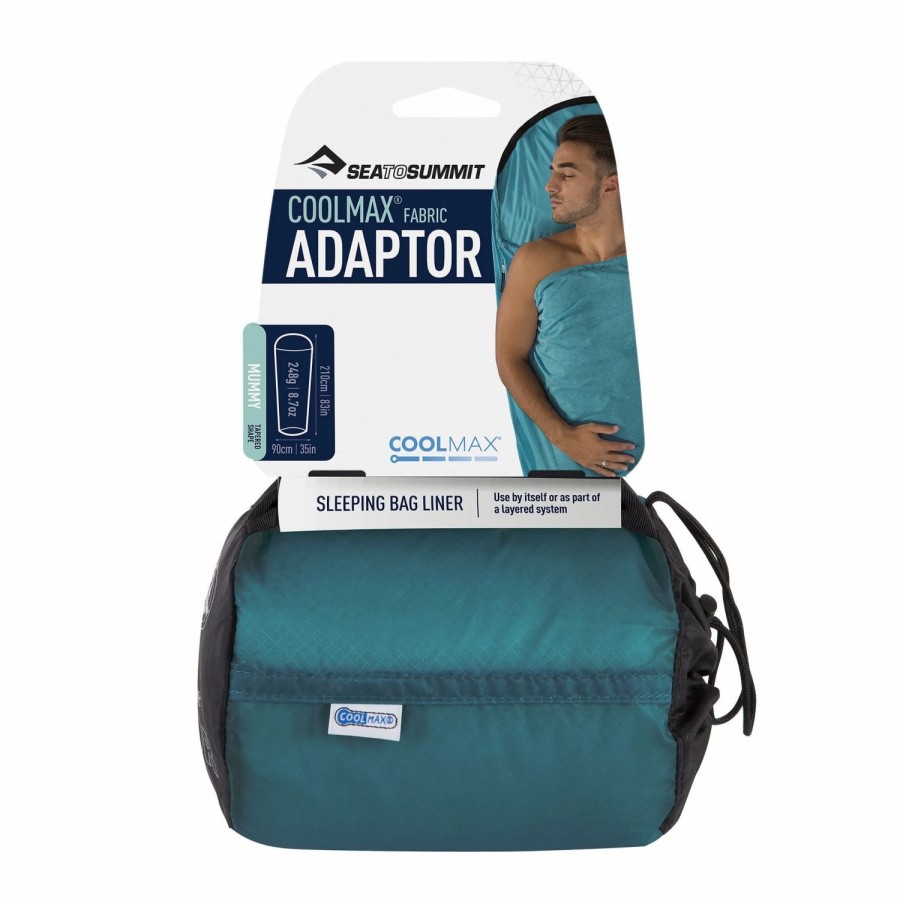 Sleeping Bags & Pads * | Sea To Summit Adaptor Coolmax Liner One Color