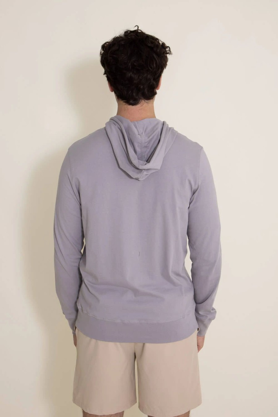 Sweatshirts & Fleece * | Simply Southern Lightweight Hoodie For Men In Grey | Pp-0123-Mn-Hoodie Gray