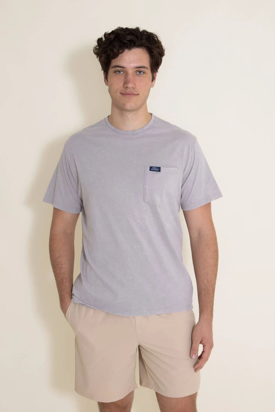 T-Shirts * | Simply Southern Pocket T-Shirt For Men In Grey | Pp-0123-Scpkt Ember