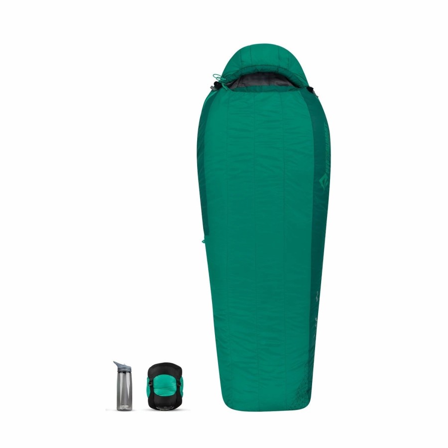 Sleeping Bags & Pads * | Sea To Summit Traverse Synthetic Sleeping Bag 25 F Green