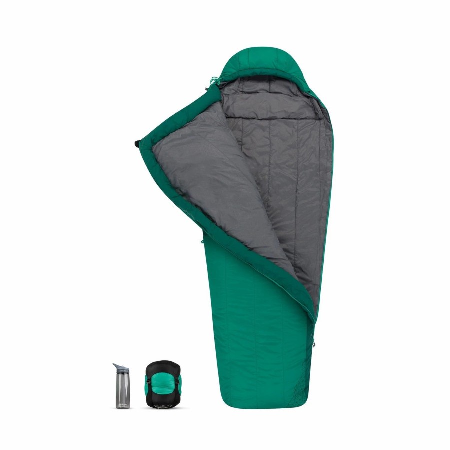 Sleeping Bags & Pads * | Sea To Summit Traverse Synthetic Sleeping Bag 25 F Green