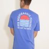 T-Shirts * | Huk Fishing Sun And Surf T-Shirt For Men In | H1000428-498 Wedgewood