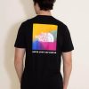 T-Shirts * | The North Face Box Nse T-Shirt For Men In Black Ombre | Nf0A812H-A68 Tnf Black/Ombre