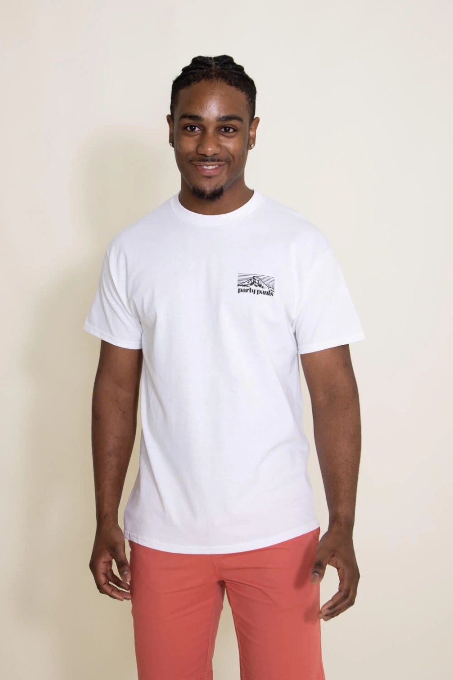 T-Shirts * | Party Pants Pour Choice T-Shirt For Men In | Pm201198 White